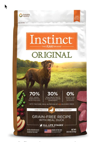 Instinct GF Dog Food with Duck